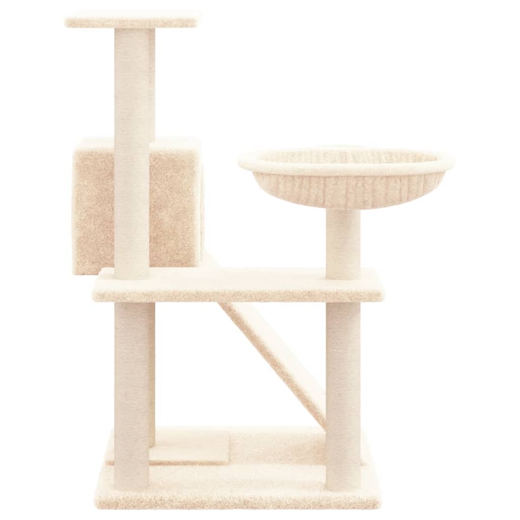 Meuble pour chat avec griffoirs en sisal 82 cm