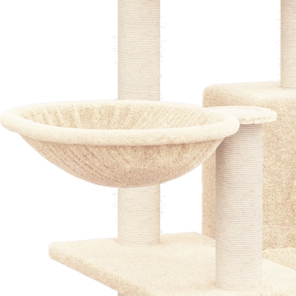 Meuble pour chat avec griffoirs en sisal 82 cm