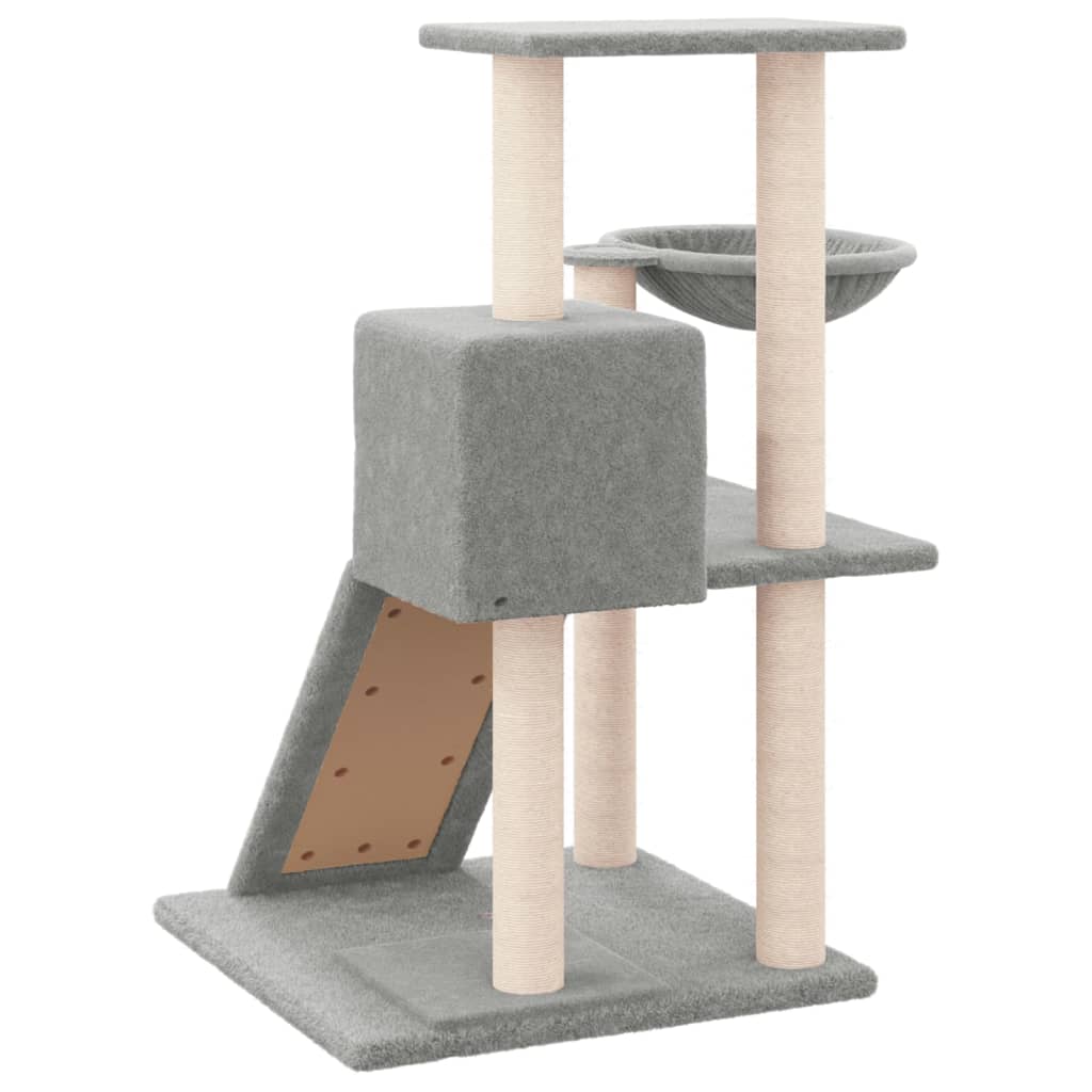 Meuble pour chat avec griffoirs en sisal 82 cm