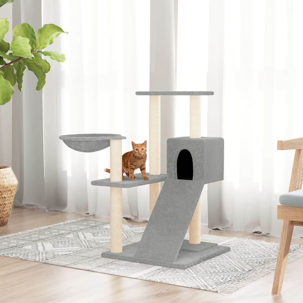 Meuble pour chat avec griffoirs en sisal 82 cm