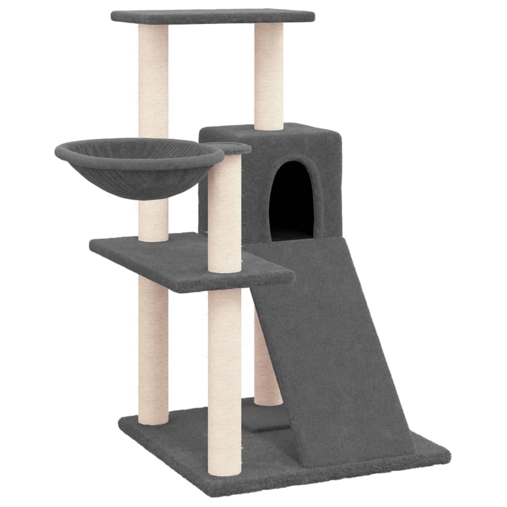 Meuble pour chat avec griffoirs en sisal 82 cm