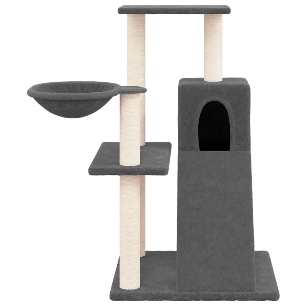 Meuble pour chat avec griffoirs en sisal 82 cm