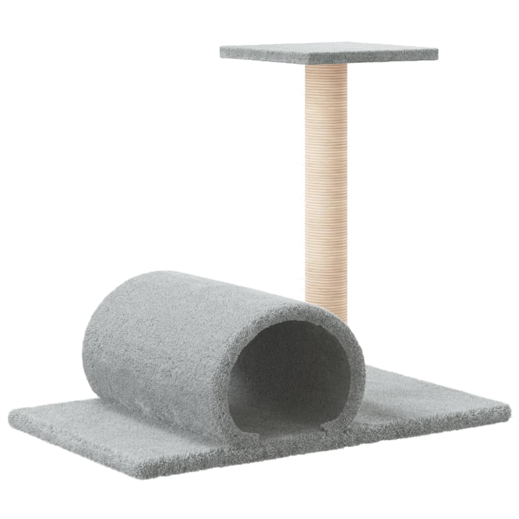 Meuble pour chat avec tunnel 60x34,5x50 cm