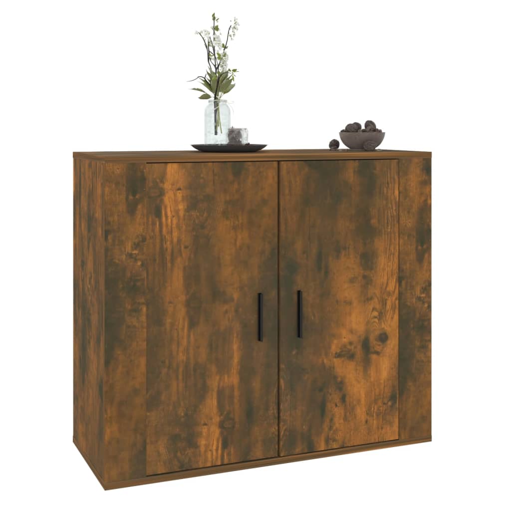 Buffet 80x33x70 cm en bois travaillé