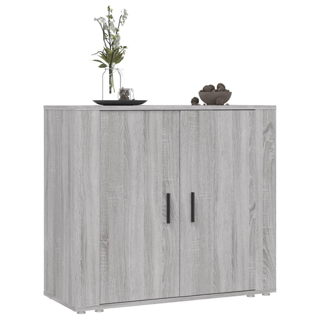 Buffet 80x33x70 cm en bois travaillé