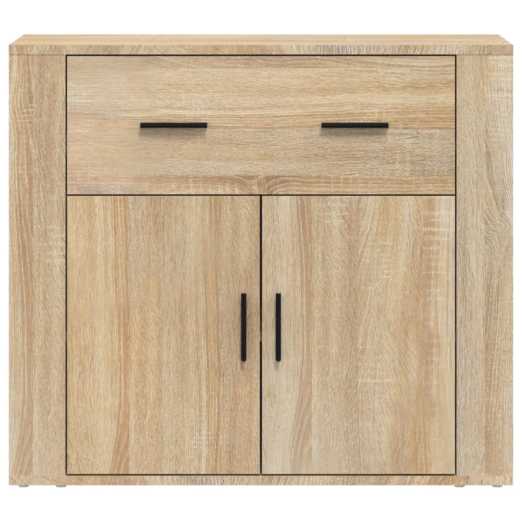 Buffet 80x33x70 cm en bois travaillé