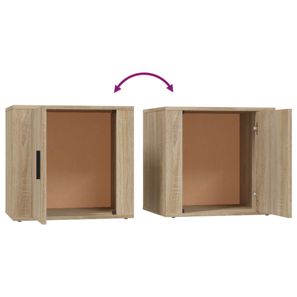 Tables de chevet 2 pcs 50x39x47 cm