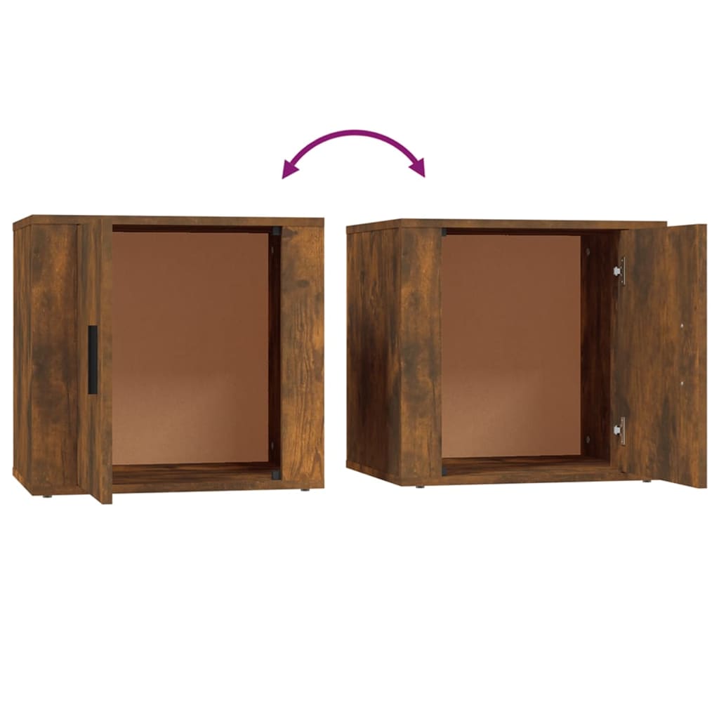 Tables de chevet 2 pcs 50x39x47 cm