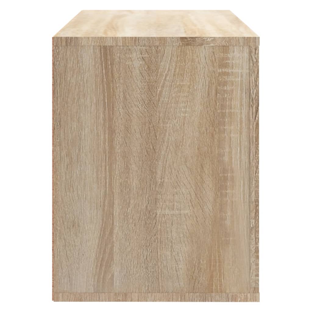 Schoenenkast 80x35x45 cm bewerkt hout