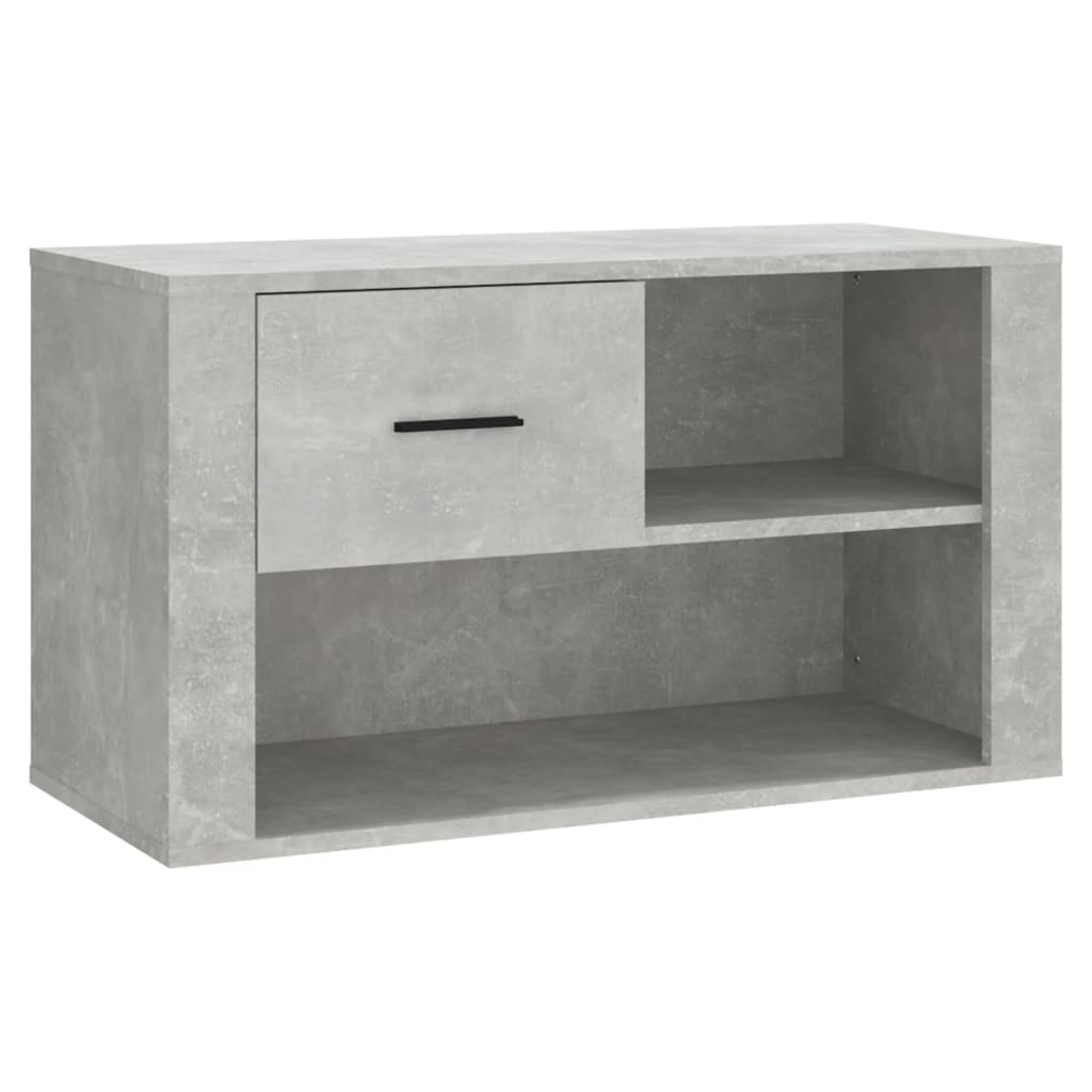 Schoenenkast 80x35x45 cm bewerkt hout