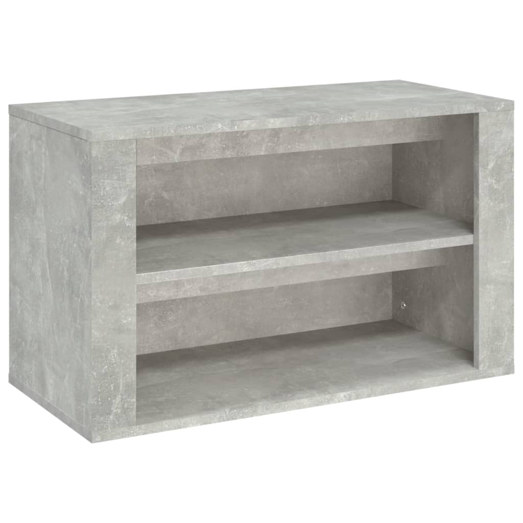 Schoenenrek 75x35x45 cm bewerkt hout bruin eikenkleur