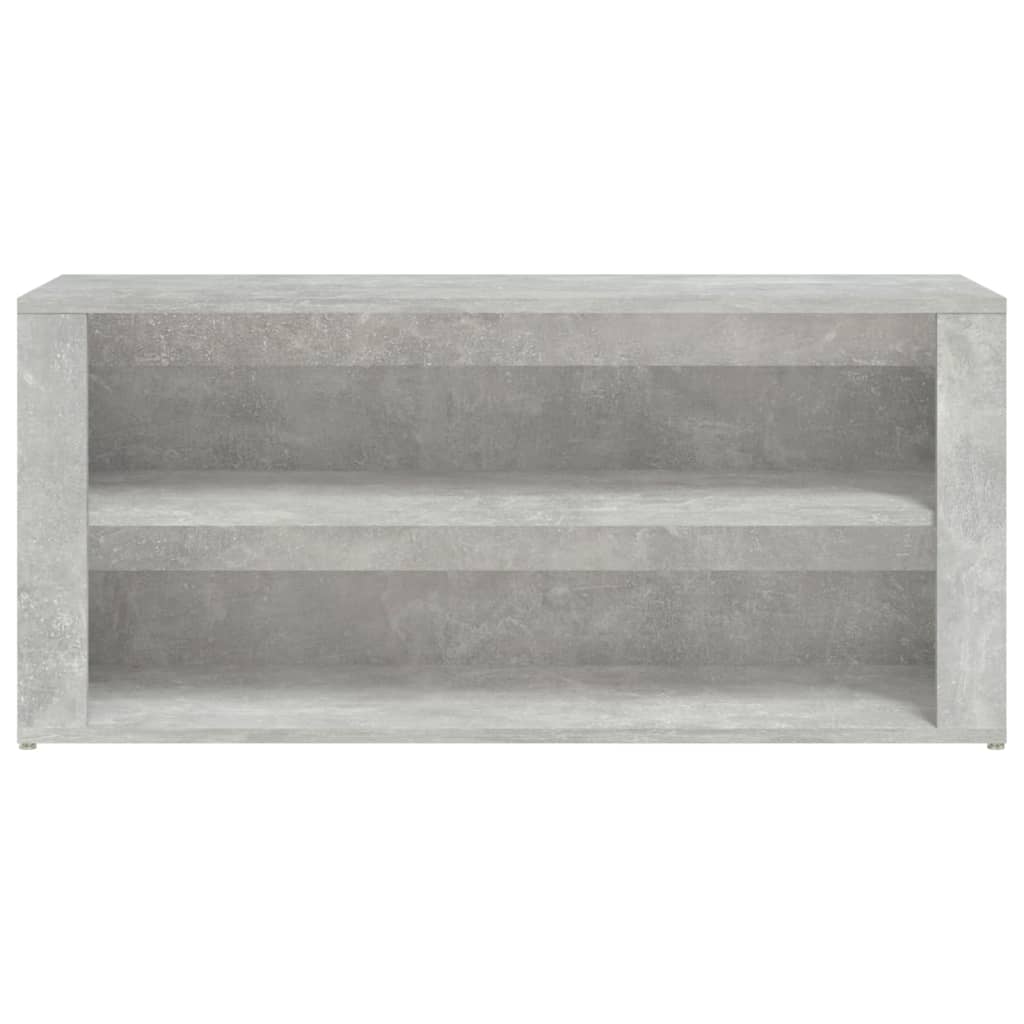 Schoenenrek 100x35x45 cm bewerkt hout eikenkleurig