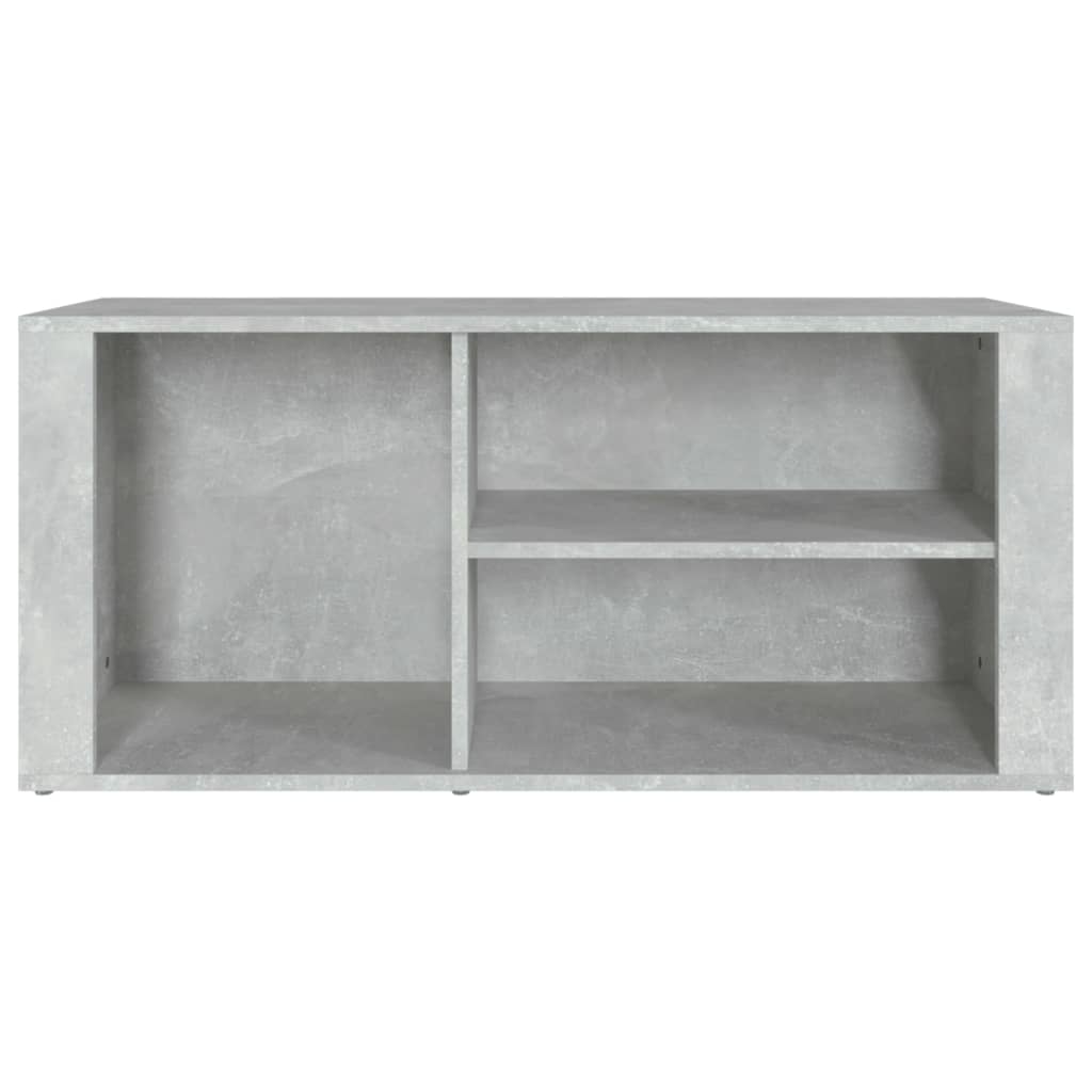 Schoenenkast 100x35x45 cm bewerkt hout