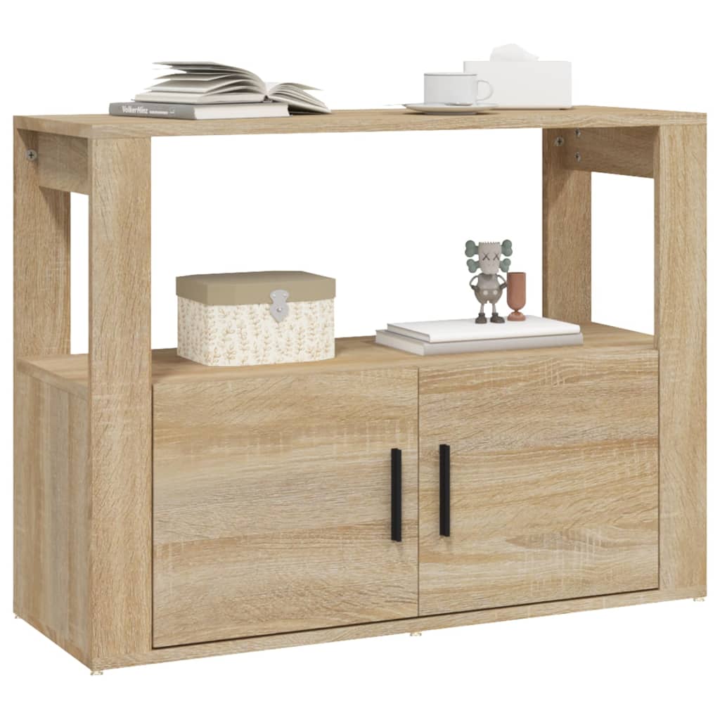 Buffet 80x30x60 cm en bois travaillé