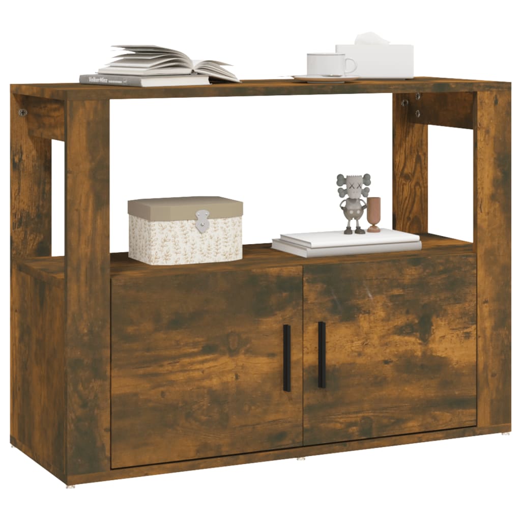 Buffet 80x30x60 cm en bois travaillé