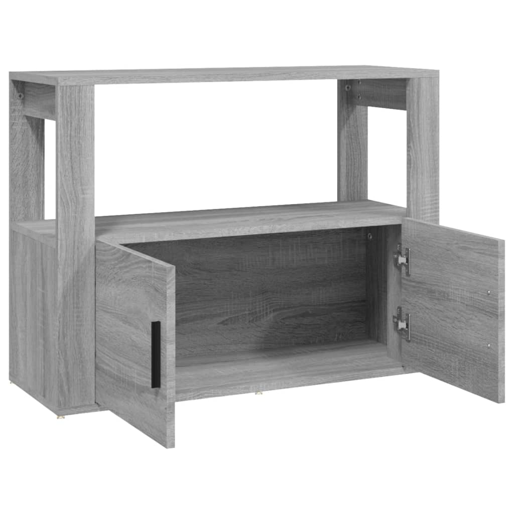 Buffet 80x30x60 cm en bois travaillé