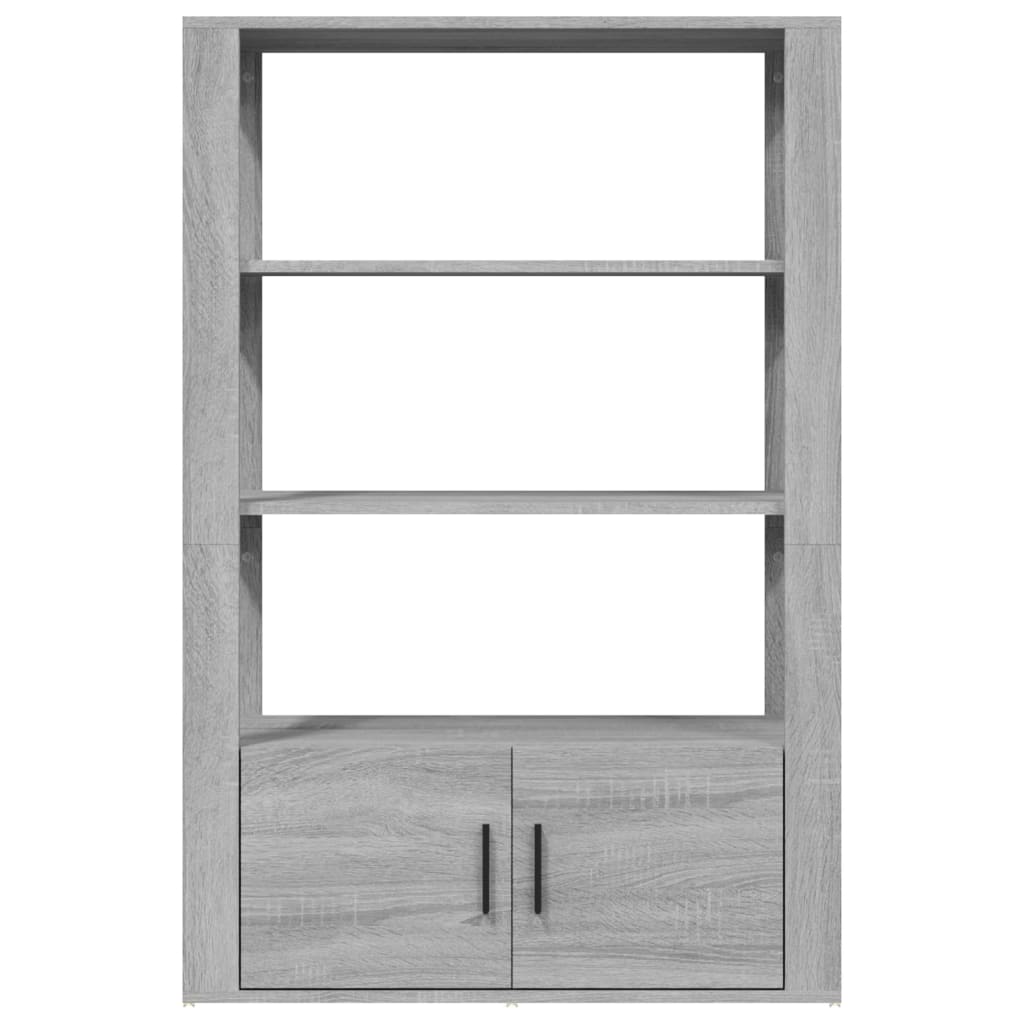 Buffet 80x30x119,5 cm en bois travaillé