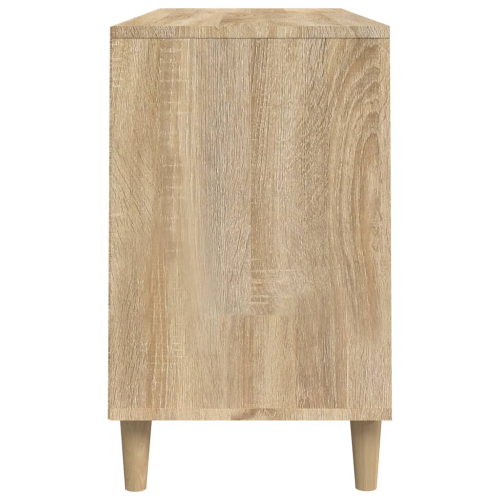 Schoenenkast 102x36x60 cm bewerkt hout