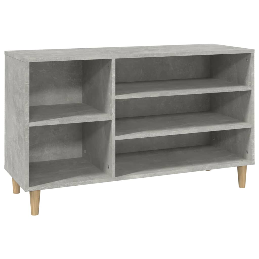 Schoenenkast 102x36x60 cm bewerkt hout