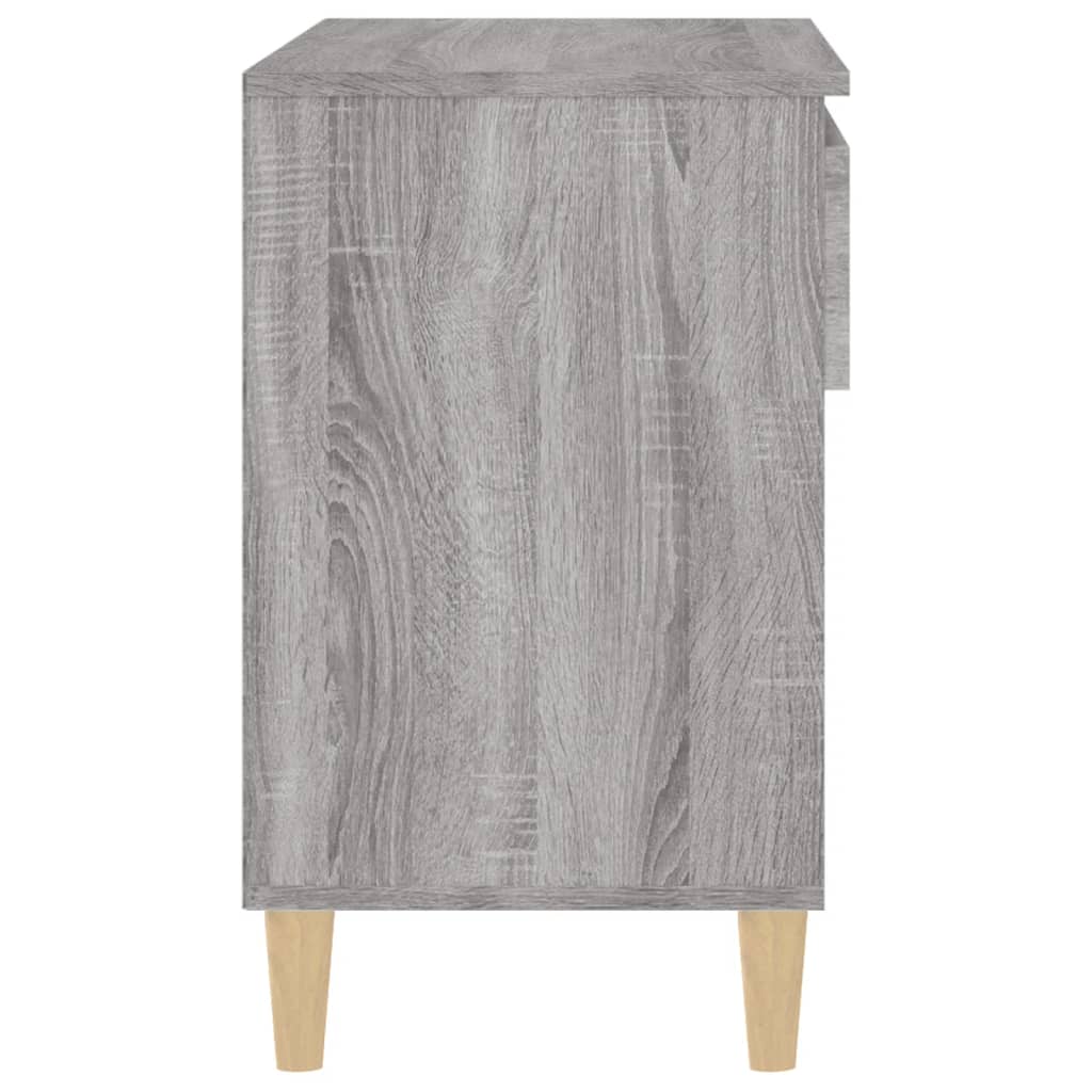 Schoenenkast 70x36x60 cm bewerkt hout bruin eikenkleur