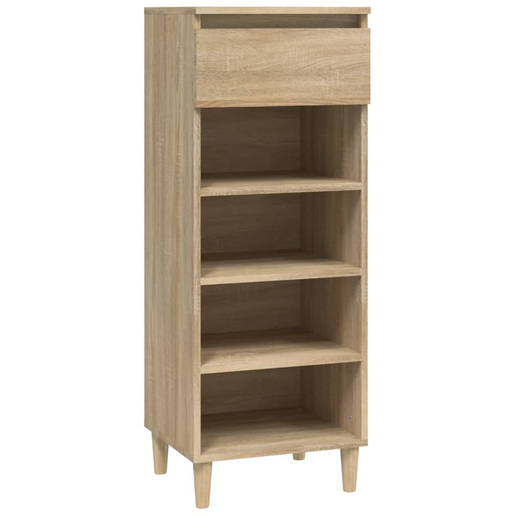 Schoenenkast 40x36x105 cm bewerkt hout