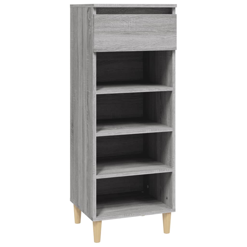 Schoenenkast 40x36x105 cm bewerkt hout