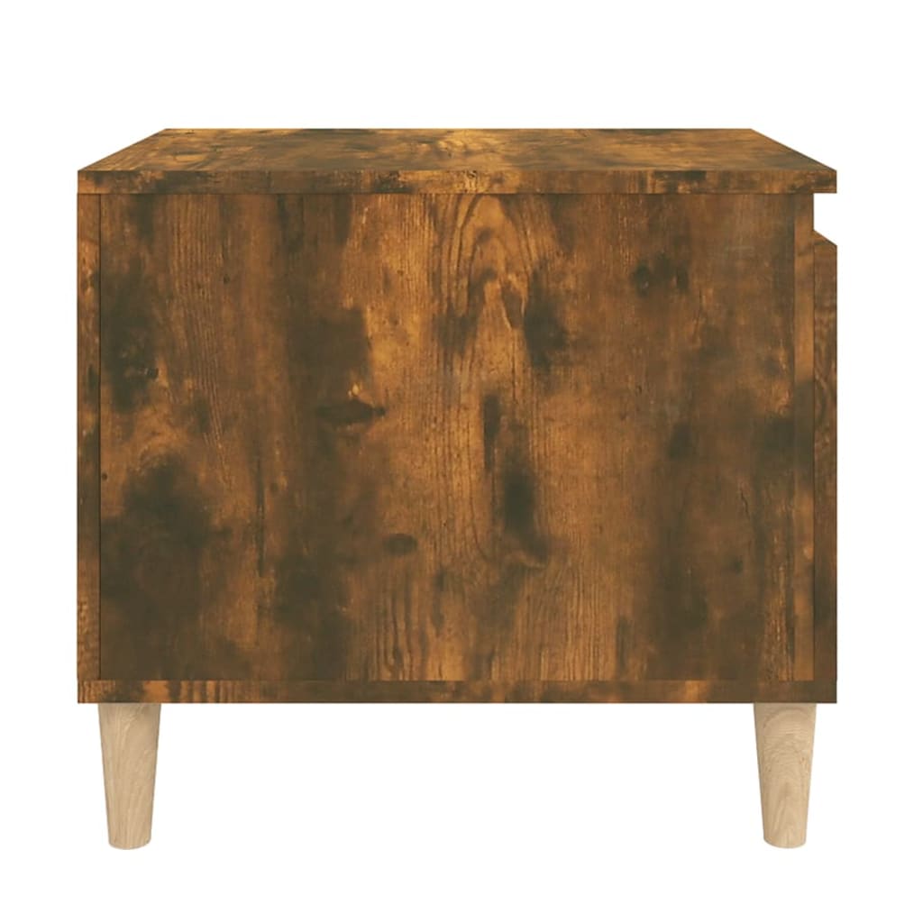 Table basse 100x50x45 cm en dérivé du bois couleur chêne