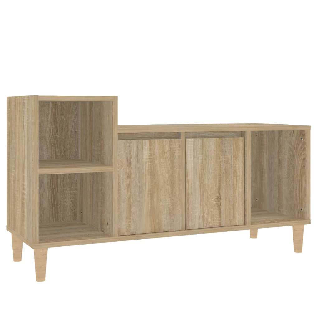 Tv-meubel 100x35x55 cm bewerkt hout