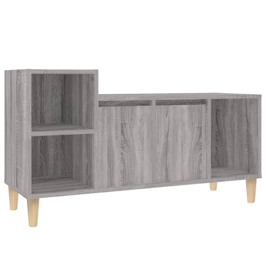 Tv-meubel 100x35x55 cm bewerkt hout