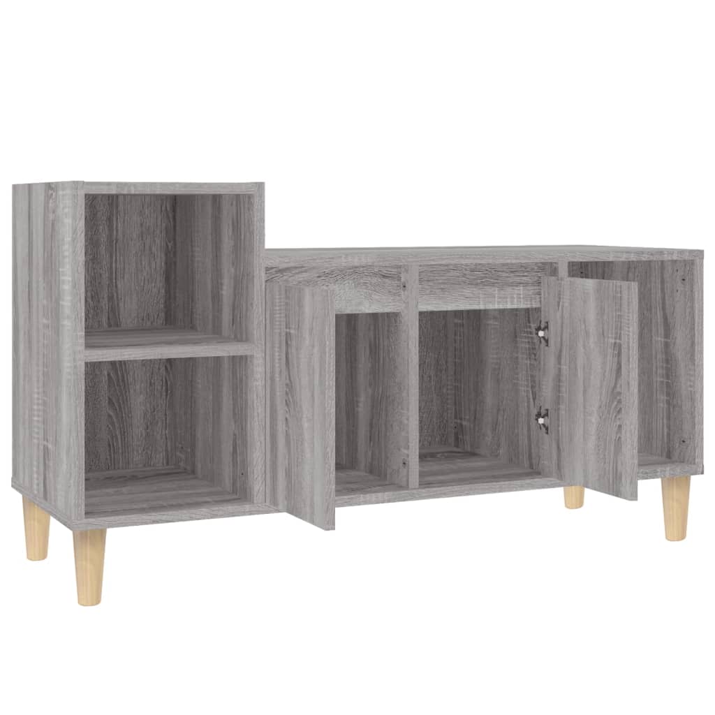 Tv-meubel 100x35x55 cm bewerkt hout