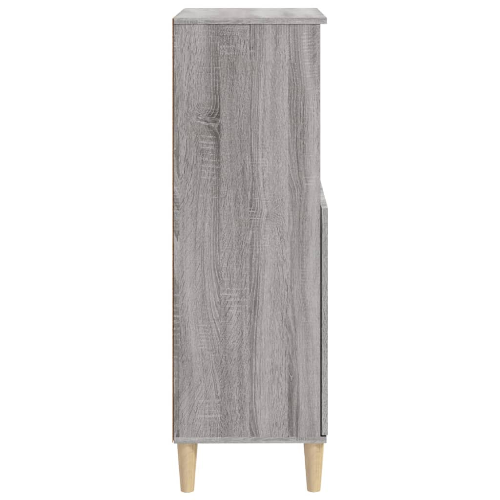 Hoge kast 60x36x110 cm bewerkt hout