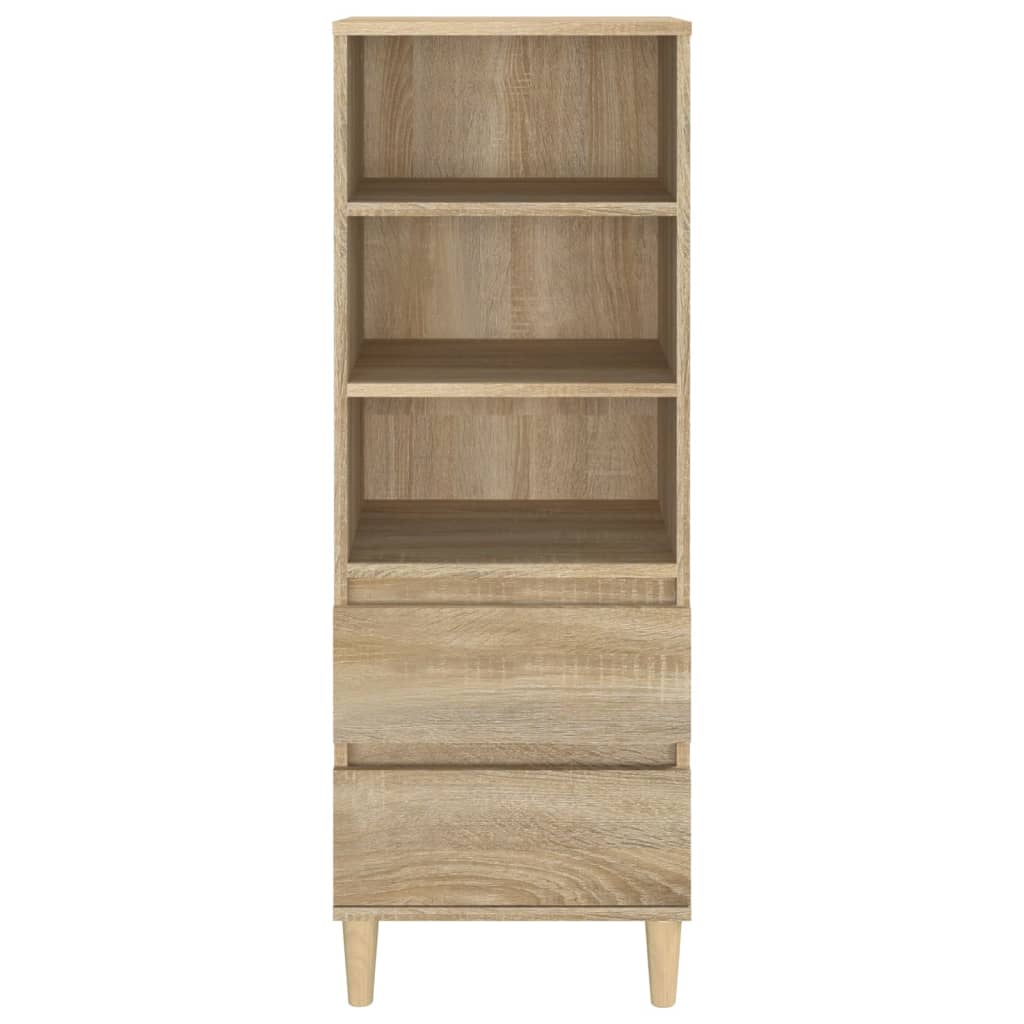 Hoge kast 40x36x110 cm bewerkt hout