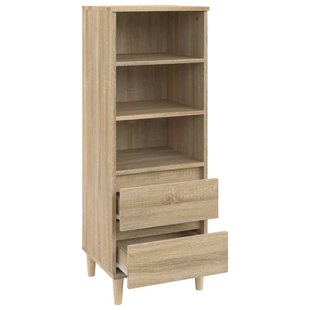 Meuble haut 40x36x110 cm en bois travaillé