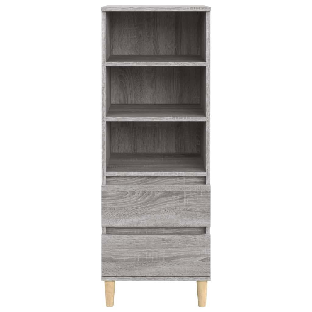 Hoge kast 40x36x110 cm bewerkt hout