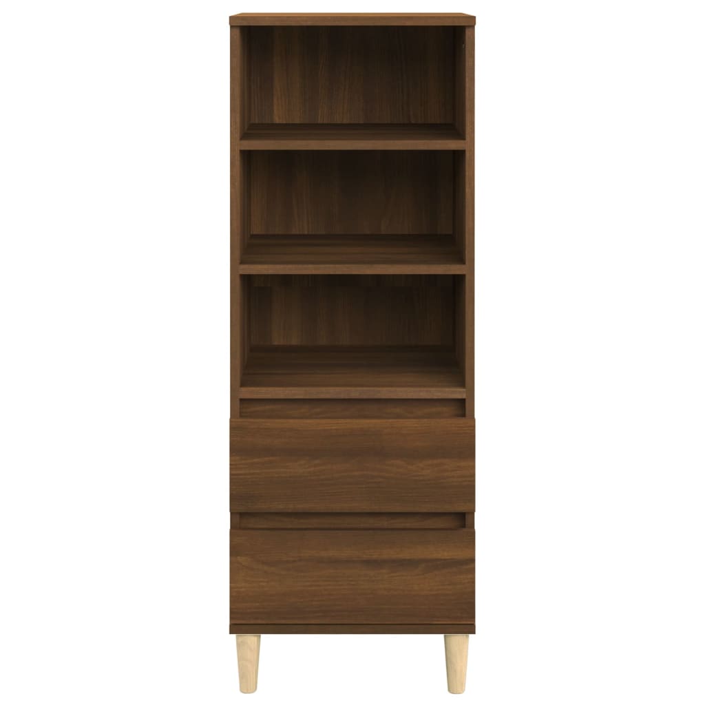 Meuble haut 40x36x110 cm en bois travaillé