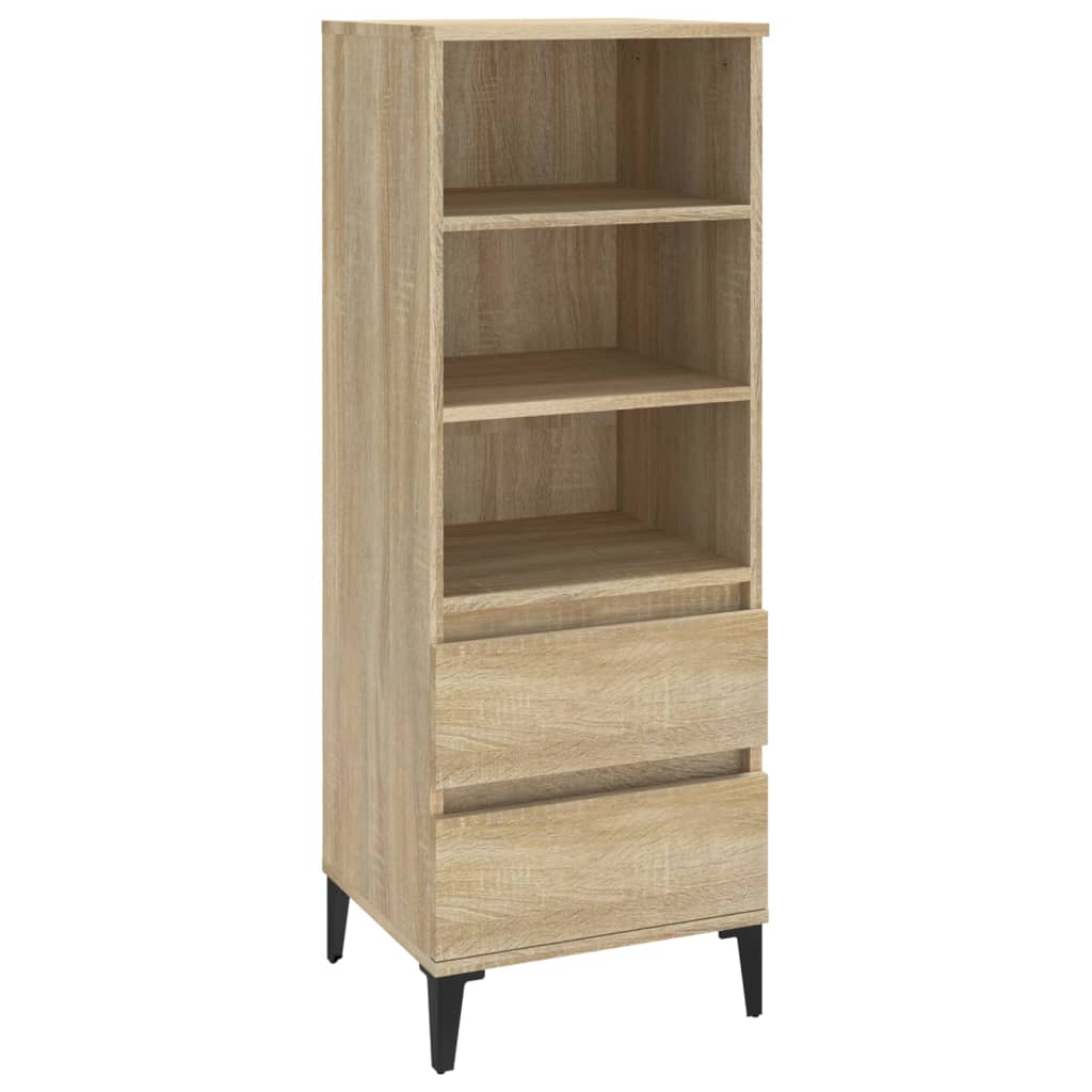 Hoge kast 40x36x110 cm bewerkt hout