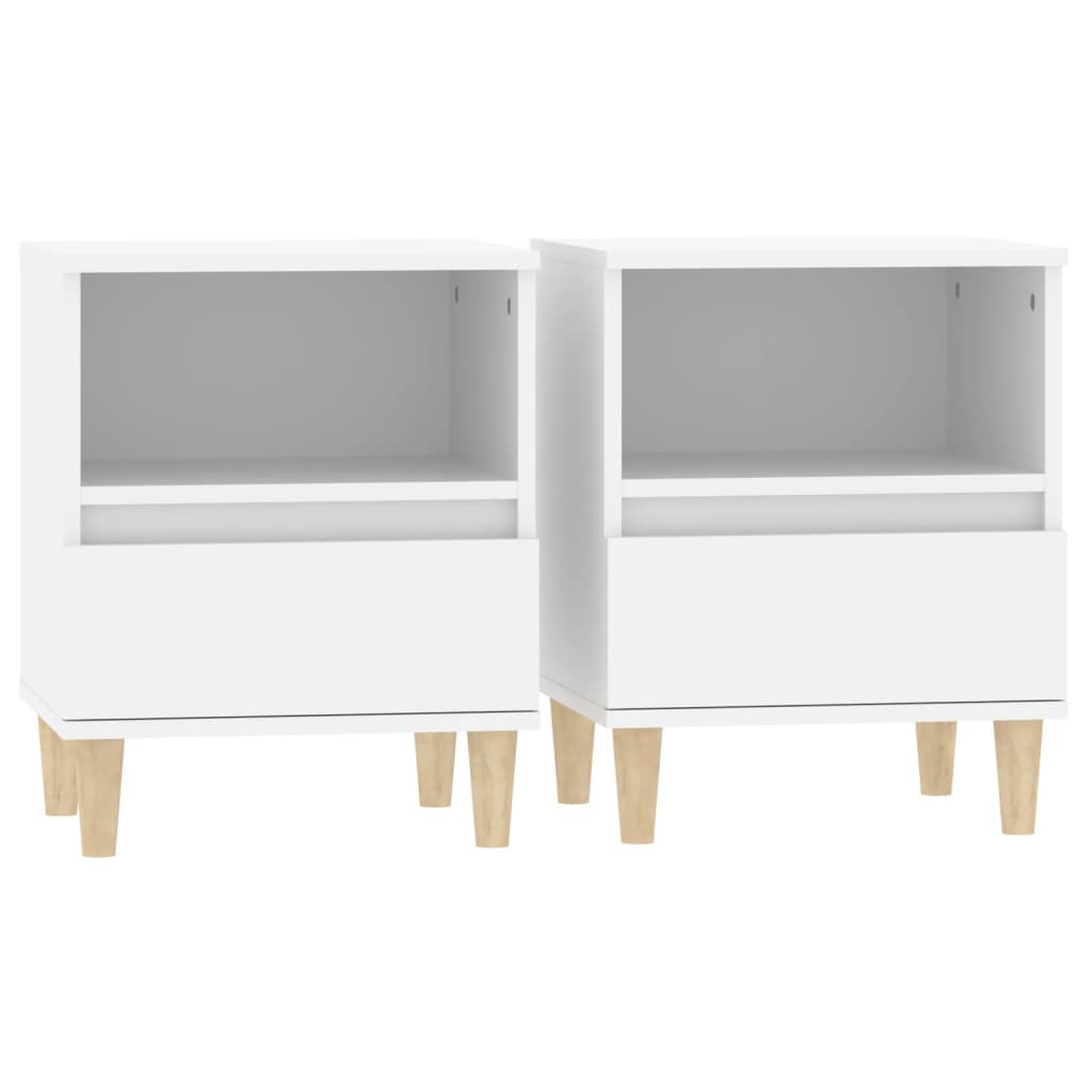 Tables de chevet 2 pcs 40x35x50 cm