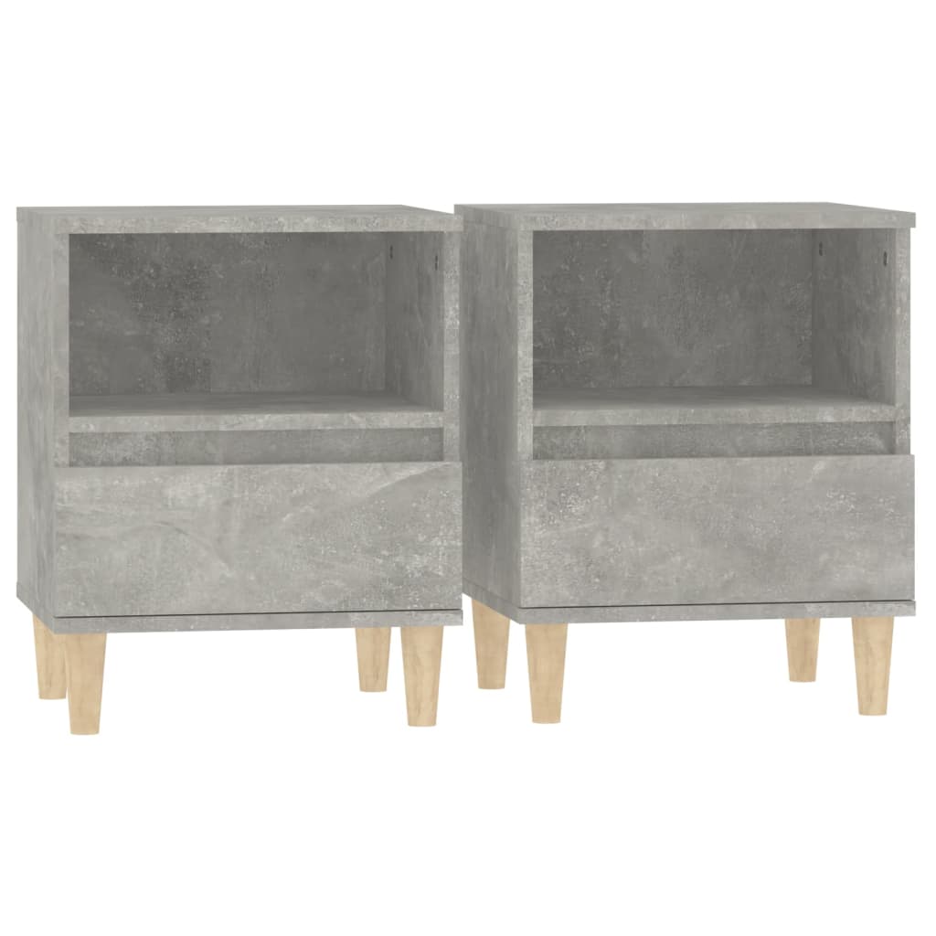 Tables de chevet 2 pcs 40x35x50 cm