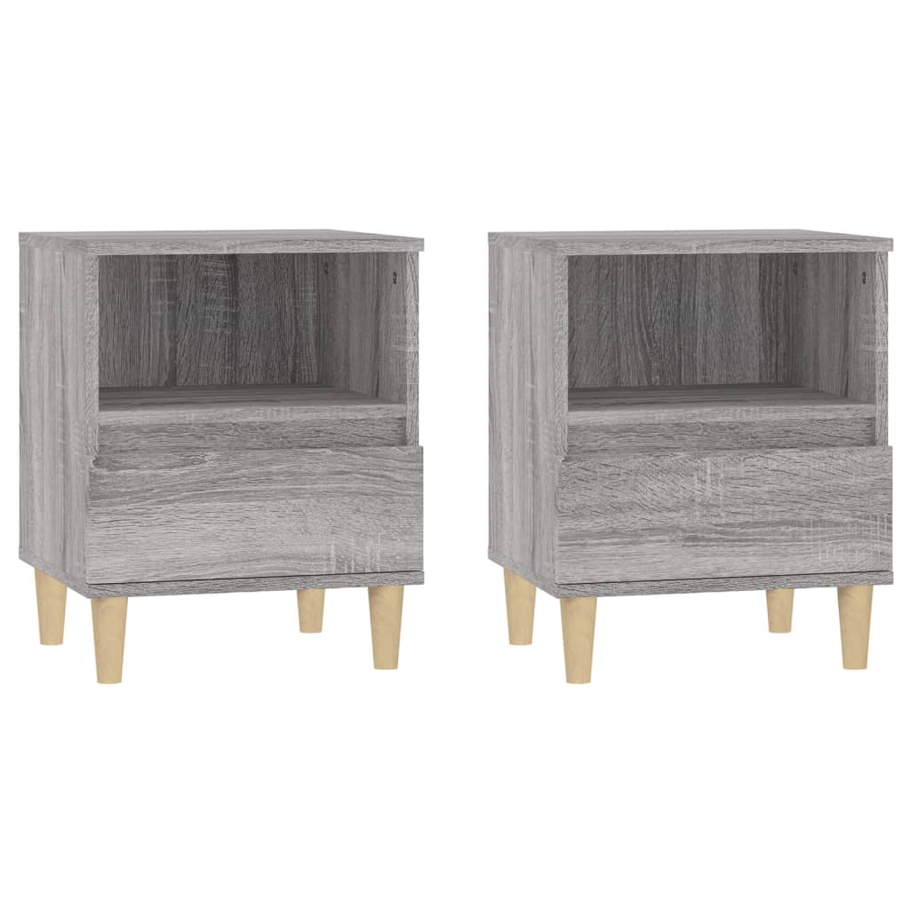 Tables de chevet 2 pcs 40x35x50 cm