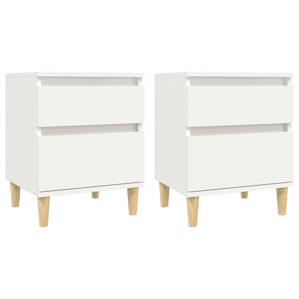 Tables de chevet 2 pcs 40x35x50 cm