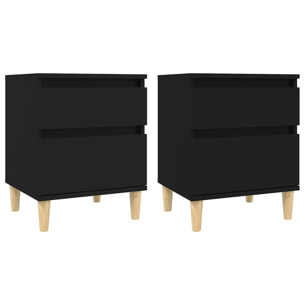 Tables de chevet 2 pcs 40x35x50 cm