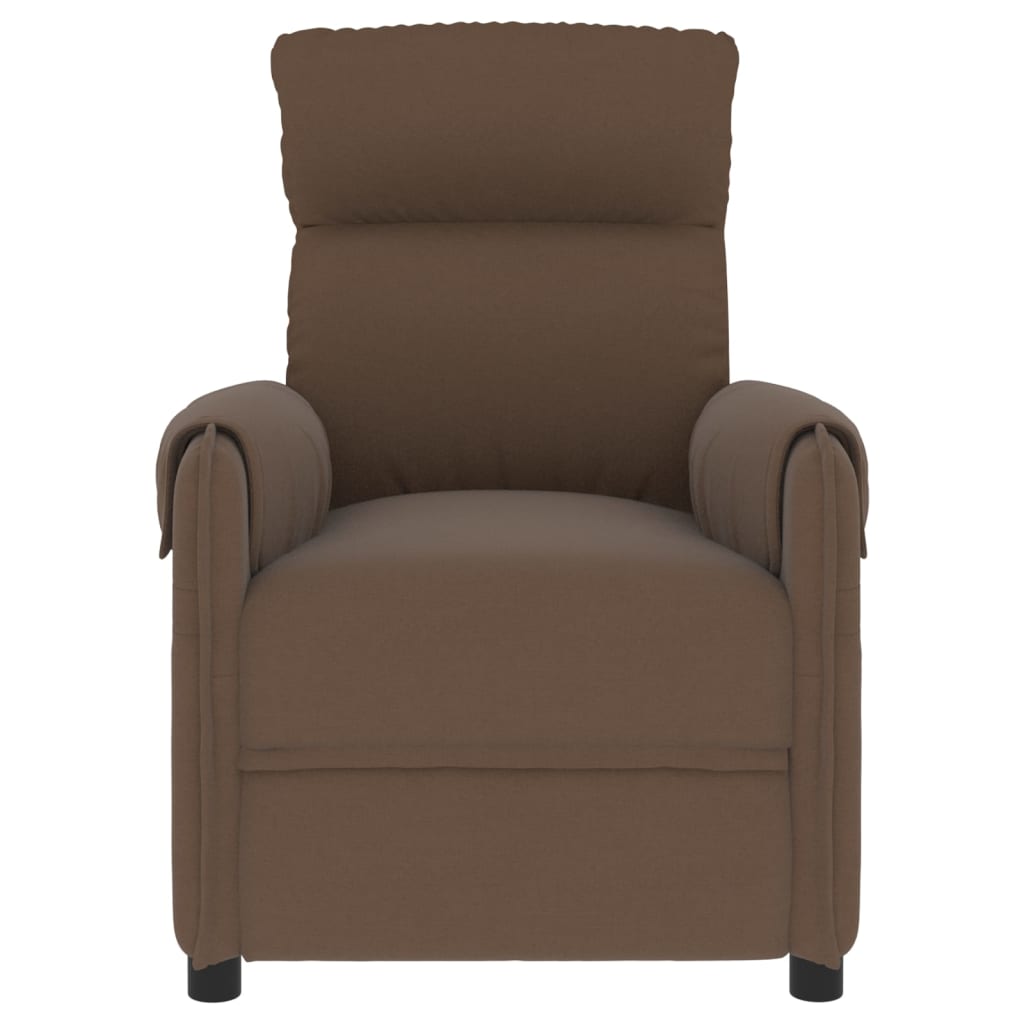 Fauteuil de massage verticalisateur tissu gris foncé