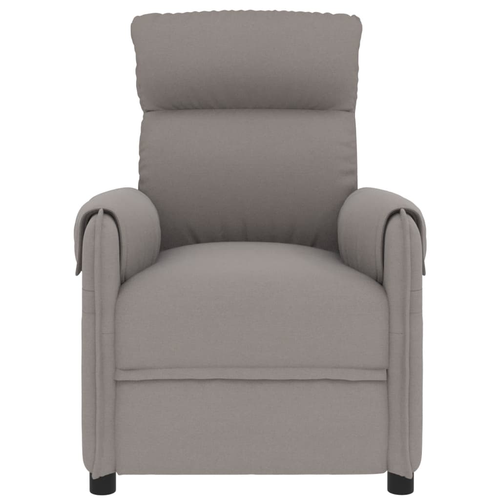 Fauteuil de massage verticalisateur tissu gris foncé