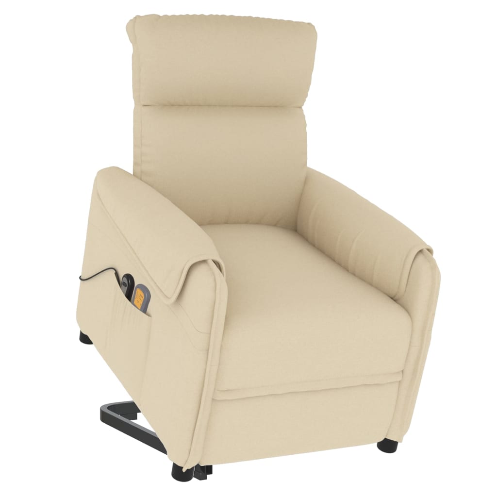 Fauteuil de massage verticalisateur tissu gris foncé