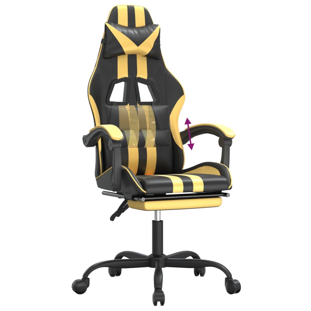 Chaise gamer simili cuir