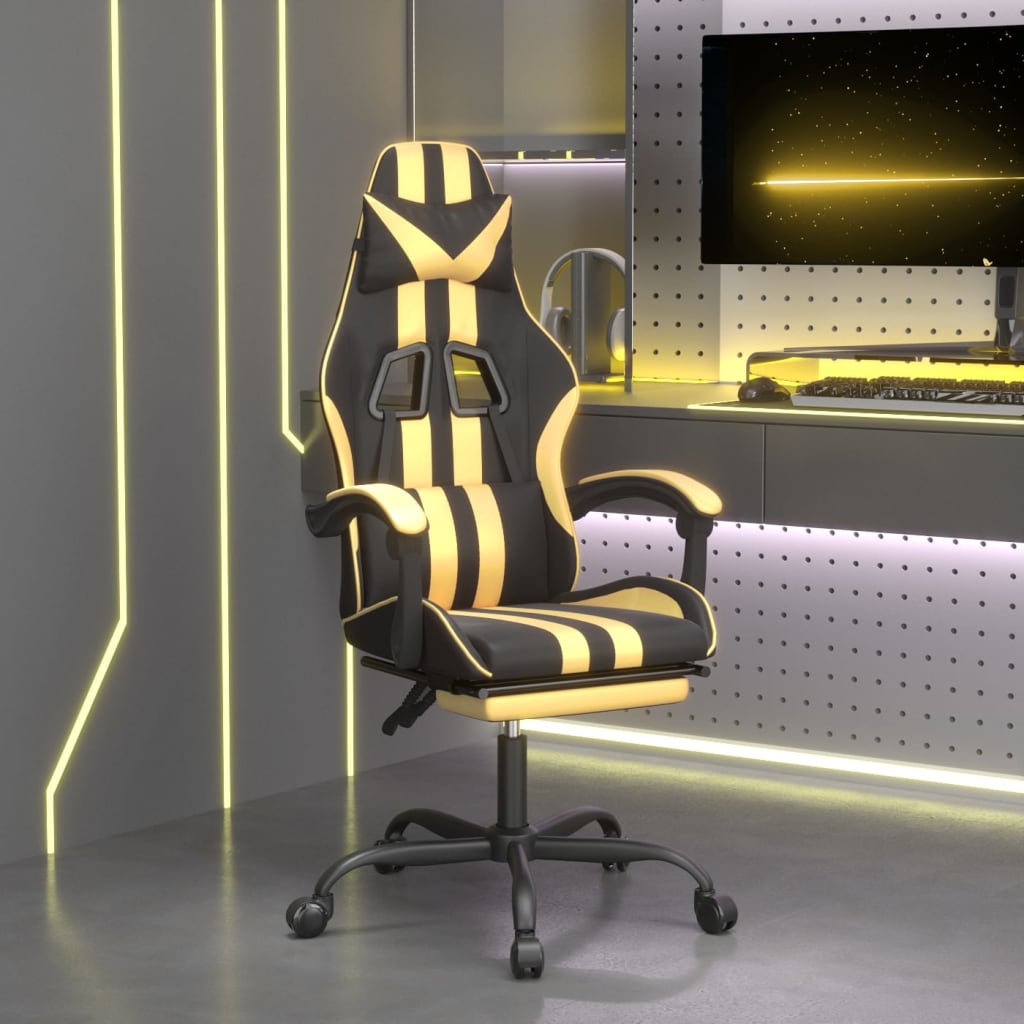 Chaise gamer simili cuir