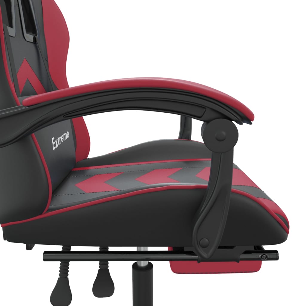 Chaise gamer simili cuir