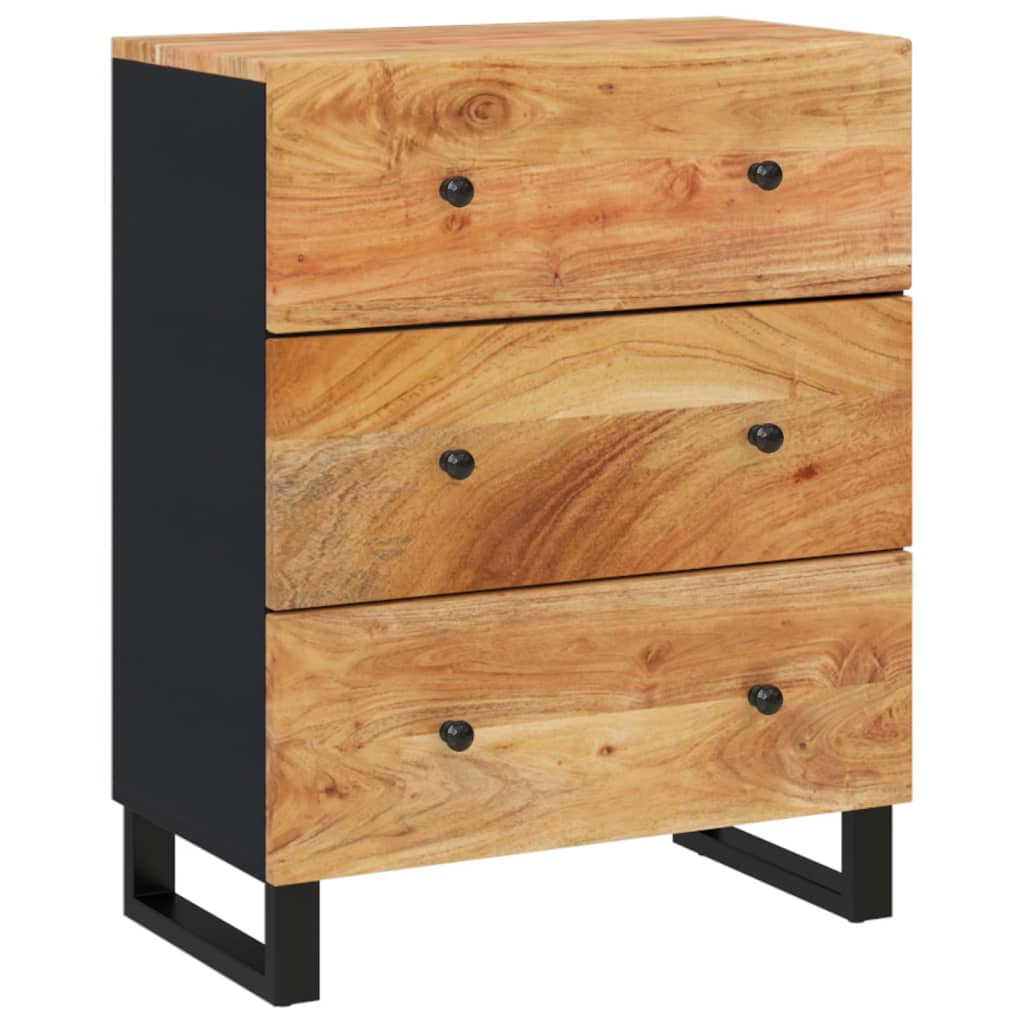 3 st Dressoir massief gerecycled hout