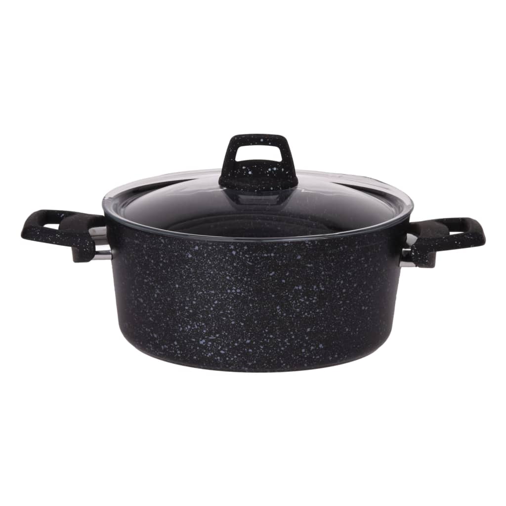 Excellent Houseware Braadpan met deksel 2,7 L aluminium