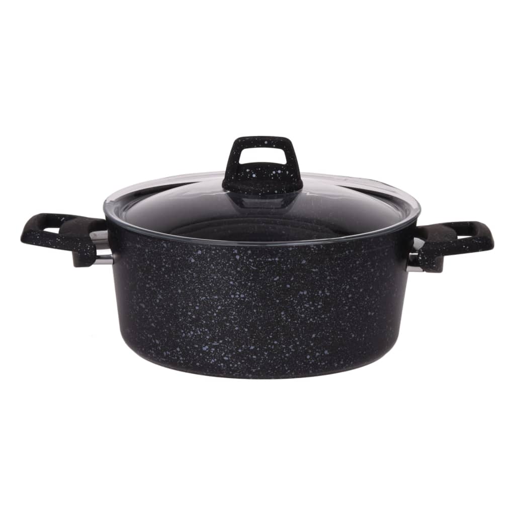 Excellent Houseware Braadpan met deksel 2,7 L aluminium